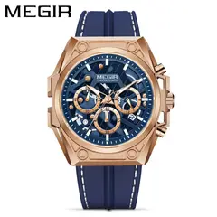 MEGIR - RELOJ HOMBRE TRIPLE DORADO M4220G