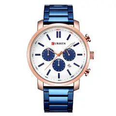 CURREN - RELOJ 8315 BLANCO AZUL