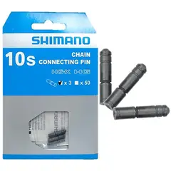 SHIMANO - Pin Conector Cadenilla Bicicleta 10 V Cadena 3 Pzs