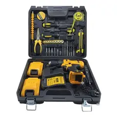 ZHOPI CO - Taladro Inalambrico De 24 V Potente 2 Baterías 2 Velocidades