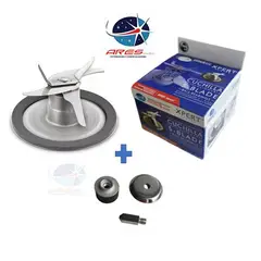 ARES - Cuchilla licuadora Oster Xpert con Cuadrante ybuje