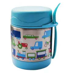 ENFANT'ASY - Termo Para Lonchera Niños Termico Calor Y Frío Con Cuchara.