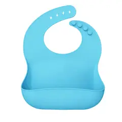ENFANT'ASY - Baberos Para Bebe En Silicona Varios Colores Y Fácil Lavado