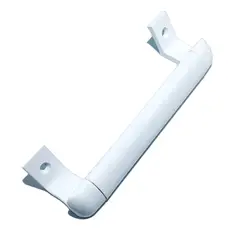 GENERICO - Manija Multiusos Ovalada Para Ventana Y Puerta Blanco