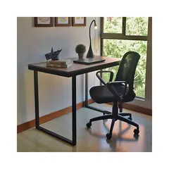 FERRUM - ESCRITORIO EN HIERRO Y MADERA BOCK