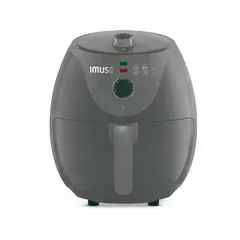 IMUSA - Freidora De Aire Air Fryer Esencial 3,2 Litros Gris