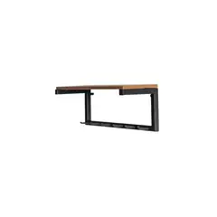 FERRUM - PERCHERO REPISA EN HIERRO Y MADERA KAAN