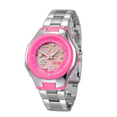 GFORCE - Reloj Dama G-force Lady Love Dual Acero Al206 Estuche