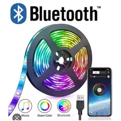 ONE PIXEL - Cinta Led Multicolor RGB Luz 5mts + Control + Adaptador 110V220V