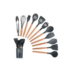 ONE PIXEL - Set Utensilios De Cocina De Silicona 12 Piezas