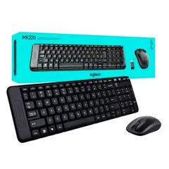 LOGITECH - Combo Teclado Y Mouse Mk220