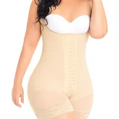 FAJAS MYD - Faja short myd ref. f0083 - beige