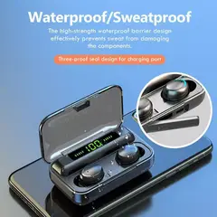GENERICO - Audífonos F9 Inalámbricos Tws Banco De Carga Bluetooth 5.0