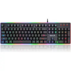 REDRAGON - Teclado Gamer K509 Dyaus Rgb Retroilum - Membrana -
