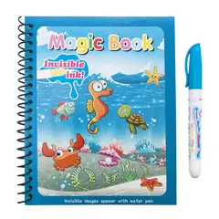 ENFANT'ASY - Libro Para Colorear Con Agua Niños Reutilizable Didáctico