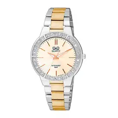 Q&Q - Reloj Qq Qyq Acero Inoxidable Dama Murano Estuche