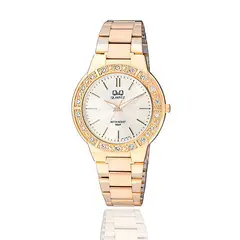 Q&Q - Reloj Qq Qyq Acero Inoxidable Dama Murano Estuche