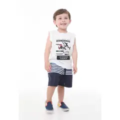 BABY PLANET - Pantaloneta Para Bebe Niño