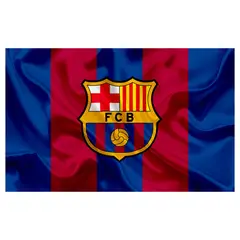 GENERICO - Bandera Fútbol Club Barcelona 150x90cm Barca Exterior Grande