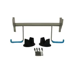 GENERICO - SOPORTE ABW COLGADOR VERTICAL PARA 2 BICICLETAS