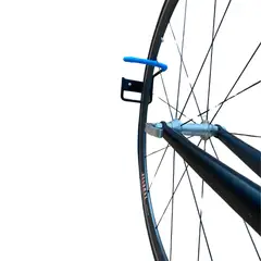 GENERICO - SOPORTE ABW COLGADOR VERTICAL PARA 1 BICICLETA