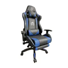 ZER - SILLA GAMER RECLINABLE ERGONOMICA AZUL KITSUNE