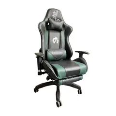 ZER - SILLA GAMER RECLINABLE ERGONOMICA VERDE KITSUNE