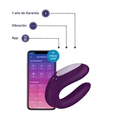 SATISFYER - Double Joy App Vibrador