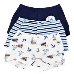 MUNDO BEBE - Ropa Interior Boxer Calzoncillo Para Niño X3