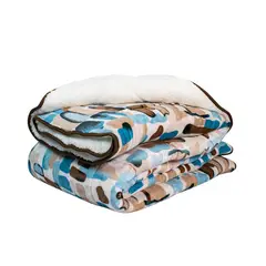 REALTEX - Cobija Flannel Borrego Real Tex Masmelos