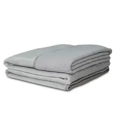 REALTEX - Cobija King Flannel - Borrego Koyo 260X220 cm Gris Claro