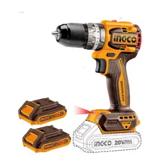 INGCO - Taladro de impacto inalámbrico compacto sin escobillas