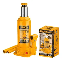 INGCO - GATO HIDR ULICO TIPO BOTELLA 10 TONELADAS HBJ1002