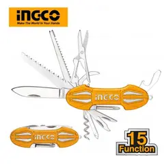 INGCO - Navaja Multifunciones 15f Hmfk8158