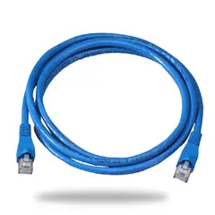 ZER - PATCH CORD CAT 6 COBRE 1 METRO COLOR AZUL RED UTP