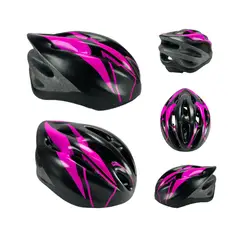 BASIC - Casco Patinaje Ciclismo Aerodynamic Niños Y Adultos Fucsia