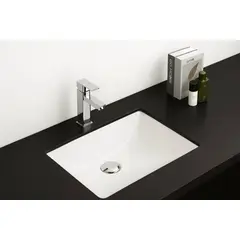 GENERICO - Lavamanos Blanco Bajo Poner 47 X 35 X 18,5cm Tames