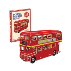 CUBICFUN - Rompecabezas Armable Double Decker Bus 3D - 57P