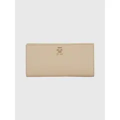 TOMMY HILFIGER - Cartera Grande Con Monograma Th Mujer Beige