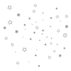 ADAZIO - Vinilo Decorativo de Estrellas XL - 250cm x 250cm (ancho x alto)