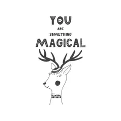 ADAZIO - Vinilo Decorativo Infantil de Reno