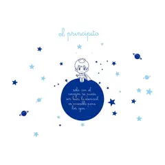 ADAZIO - Vinilo Decorativo Infantil del Principito