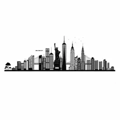 ADAZIO - Vinilo Decorativo New York Skyline