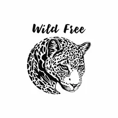 ADAZIO - Vinilo Decorativo Wild free L - 94cm x 103cm (ancho x alto)
