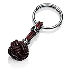 VICEROY - Llavero Hombre 1203L09011 Metal Y Piel Marron_.