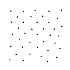 ADAZIO - Vinilos Decorativos Patrón de Triángulos XL - 300cm x 300cm (ancho x alto)