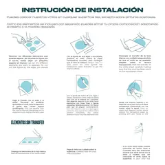 ADAZIO - Vinilo Decorativo de Pájaros en Ramas L - 180cm x 66cm (ancho x alto)