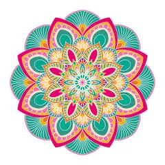 ADAZIO - Vinilo Decorativo Indore Mandala XL - 150cm x 150cm ancho x alto