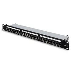 ZER - PATCH PANEL DE 24 PUERTOS CATEGORIA 6 METALICO SURLINK
