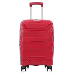 SWISSPASS - Maleta Mediana DIAMOND 24- Rojo